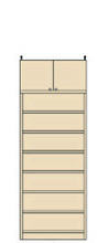 高さ217～226cm 幅60～70cm 秀逸