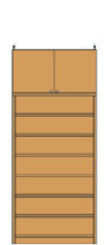 ハイタイプ木製棚