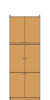 高さ２５０～２５９ｃｍ幅６０～７０ｃｍ奥行４０ｃｍ