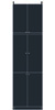 高さ２８３．１～２９２．１ｃｍ幅４５～５９ｃｍ奥行１９ｃｍ