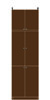 高さ２６５．１～２７４．１ｃｍ幅４５～５９ｃｍ奥行４６ｃｍ