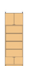 高さ232～241cm 幅60～70cm 高質