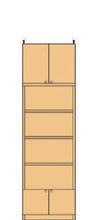 高さ232～241cm 幅45～59cm 対応