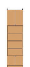 高さ250～259cm 幅45～59cm 対応