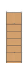 深型リビング収納 232～241cm