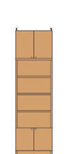 深型下扉リビング収納 232～241cm