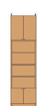 奥深リビング収納 250～259cm