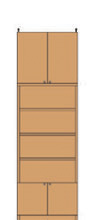 高さ２５０～２５９ｃｍ幅６０～７０ｃｍ奥行４０ｃｍ