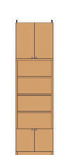 深型下扉リビング収納 250～259cm