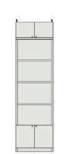 高さ２４１．１～２５０．１ｃｍ幅４５～５９ｃｍ奥行４０ｃｍ