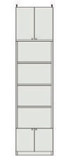 高さ２７４．１～２８３．１ｃｍ幅４５～５９ｃｍ奥行４０ｃｍ