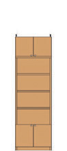 高さ217～226cm 幅45～59cm 丈夫