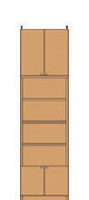 高さ250～259cm 幅45～59cm 評判