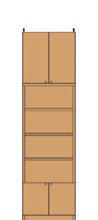 奥深リビング収納 250～259cm