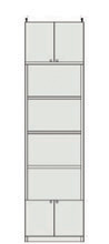 高さ２５９．１～２６８．１ｃｍ幅４５～５９ｃｍ奥行４６ｃｍ