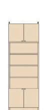 高さ226～235cm 幅60～70cm 貢献