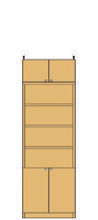 高さ２０８～２１７ｃｍ幅４５～５９ｃｍ奥行４０ｃｍ