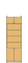 高さ２０８～２１７ｃｍ幅４５～５９ｃｍ奥行４６ｃｍ