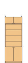 高さ２０８～２１７ｃｍ幅６０～７０ｃｍ奥行１９ｃｍ