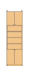 高さ241～250cm 幅45～59cm 貢献