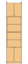 高さ２７４．１～２８３．１ｃｍ幅４５～５９ｃｍ奥行３１ｃｍ