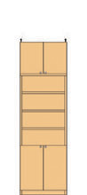 高さ226～235cm 幅45～59cm 抜群