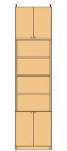 高さ２７４．１～２８３．１ｃｍ幅４５～５９ｃｍ奥行４６ｃｍ