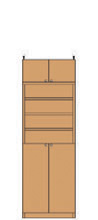 高さ208～217cm 幅45～59cm 堅牢