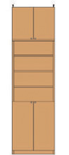本棚突っ張り式 274～283cm