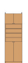高さ２２６～２３５ｃｍ幅６０～７０ｃｍ奥行４０ｃｍ