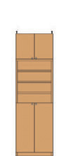 深型高扉リビング収納 226～235cm