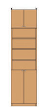 高さ259～268cm 幅45～59cm 快適