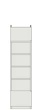 高さ２１７～２２６ｃｍ幅３０～４４ｃｍ奥行１９ｃｍ